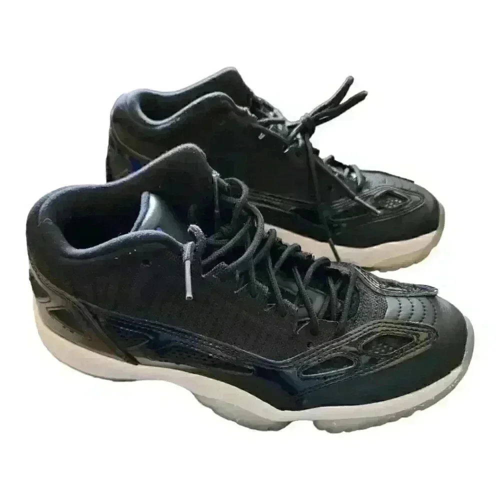 Jordan 11 Retro Low Le Space Jam Black Mens Size 7.5